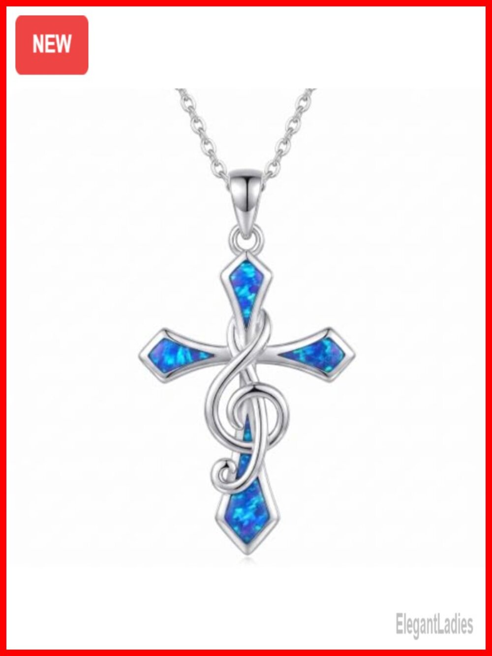 925 Sterling Silver Mountain Celtic Knot Cross Necklace Pendant Women Adjustable